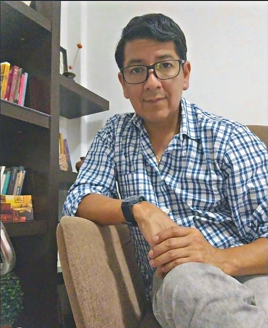 Retrato del Lic. José Reinoso en su consultorio